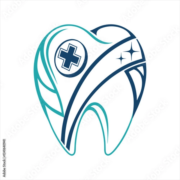 Obraz Innovative Dental Logo and Icon Design