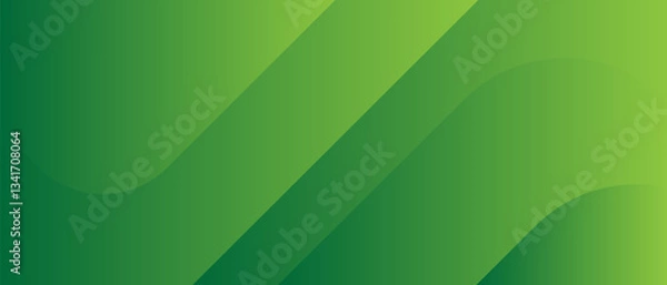 Obraz Abstract green graphic design banner pattern background template.