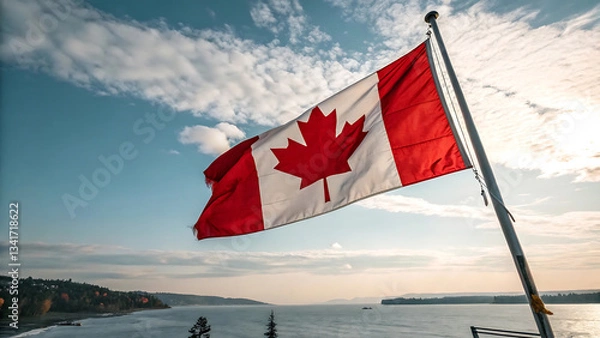 Obraz canada flag