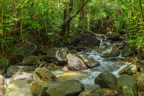 Fototapeta ngaowaterfall ranong 06