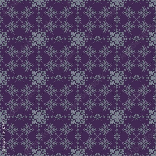 Obraz seamless pattern with snowflakes