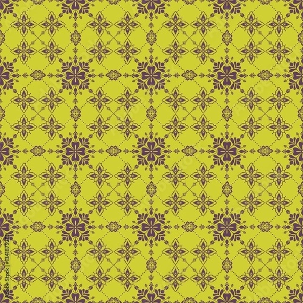 Obraz seamless floral pattern