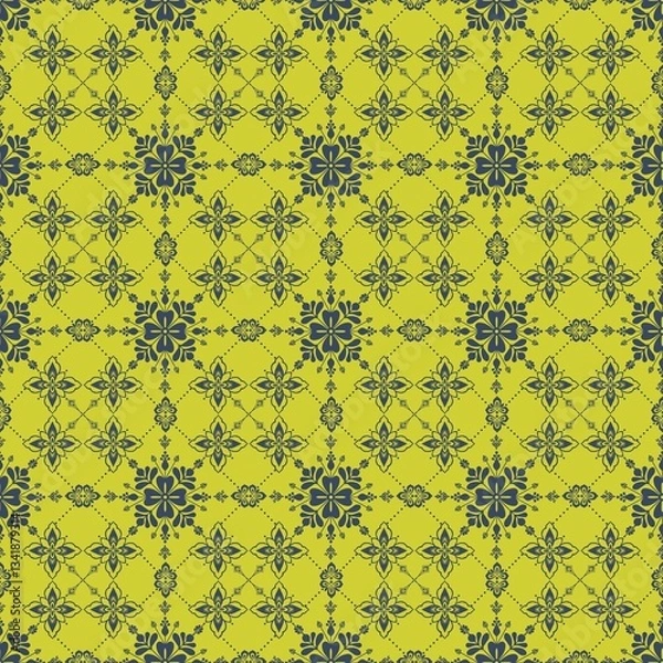 Obraz seamless floral pattern