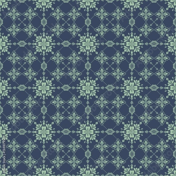 Obraz seamless pattern with snowflakes