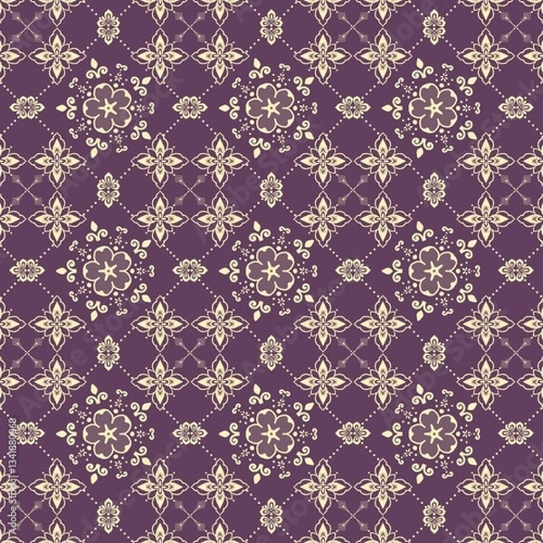 Obraz seamless floral pattern
