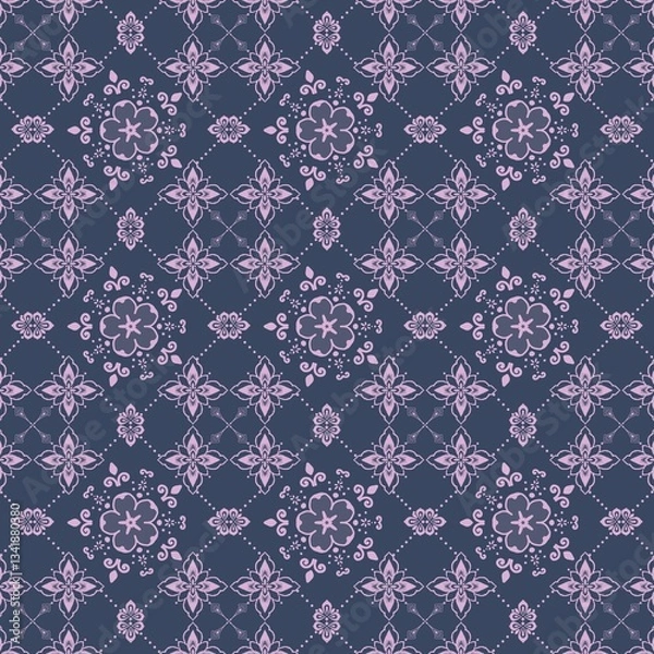 Obraz seamless floral pattern