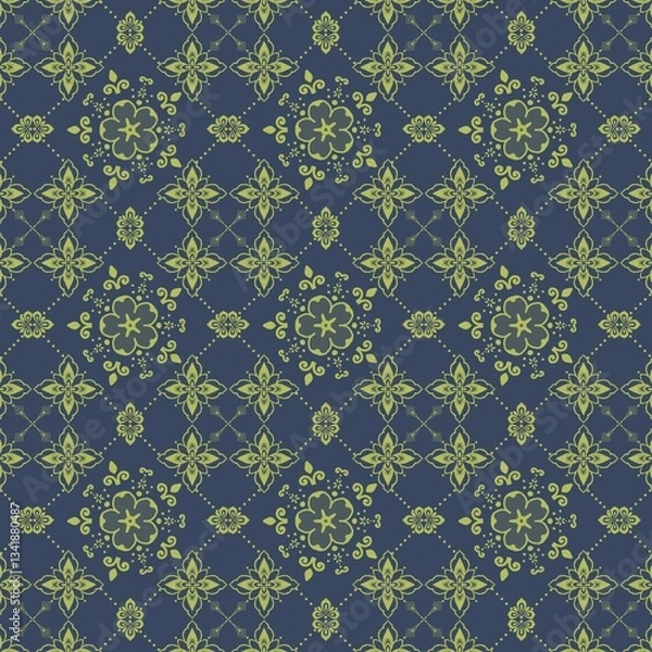 Obraz seamless floral pattern