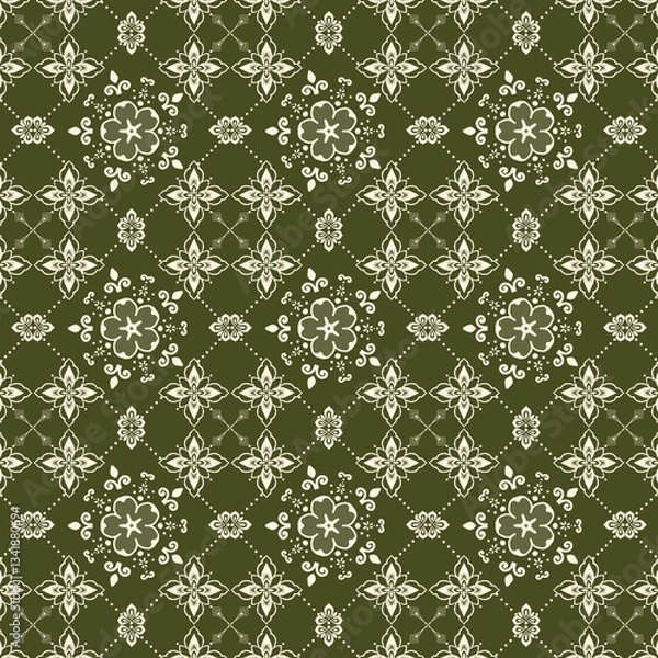 Obraz seamless floral pattern