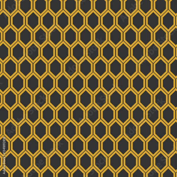 Fototapeta Seamless texture of grid yellow
