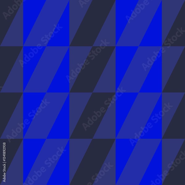 Fototapeta Abstract geometric background blue