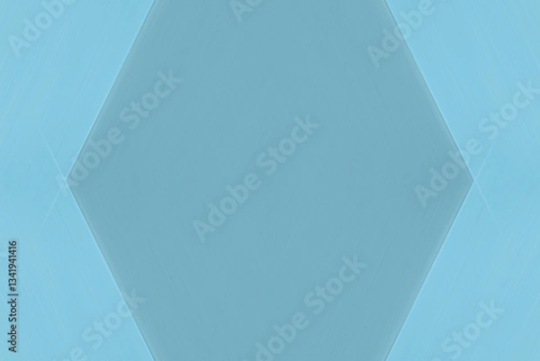 Fototapeta Light blue color illustration. Blue background with frame effect