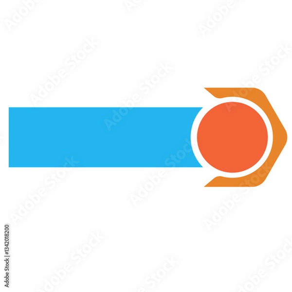 Fototapeta Lower Third label name Banner