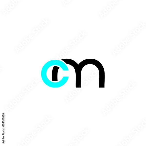 Fototapeta Logo initial letter