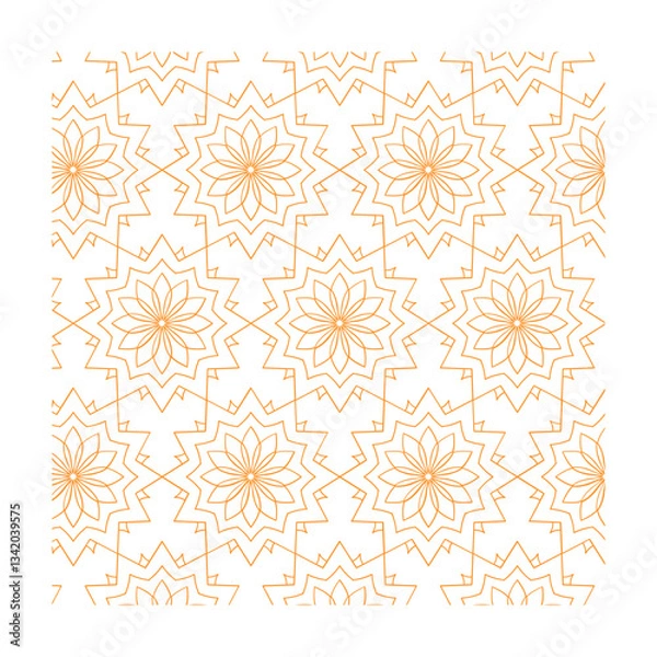 Obraz Mandala art Seamless Pattern Illustration
