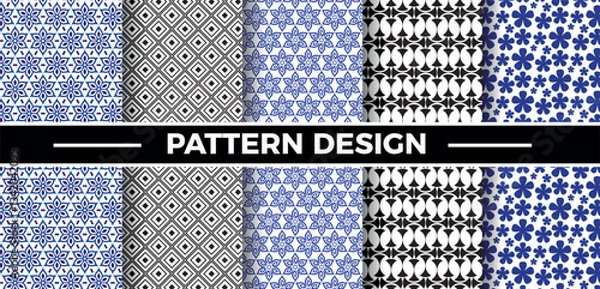 Fototapeta Modern Abstract Pattern Design Template