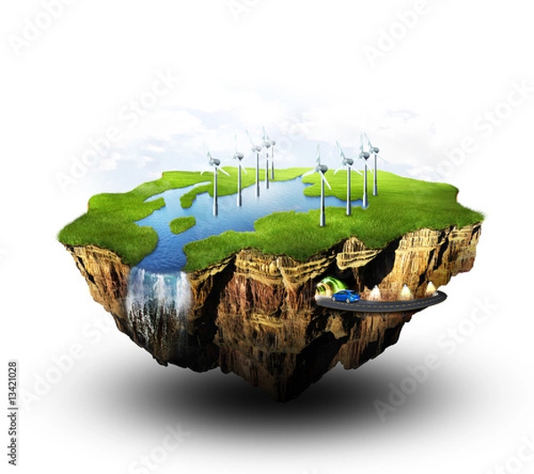 Obraz Ziemia marzeń