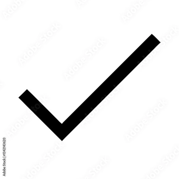 Fototapeta Correct Icon