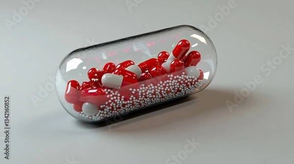 Obraz Medicine and capsules