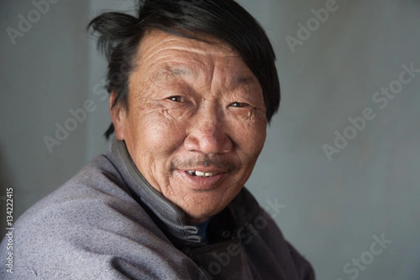 Obraz Portrait of a Mongolian man
