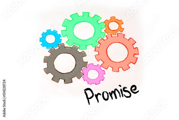 Obraz Mechanism gear