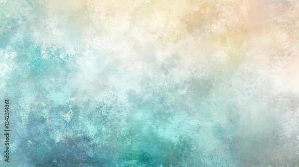 Fototapeta Abstract Blue Green Beige Textured Backgrounds