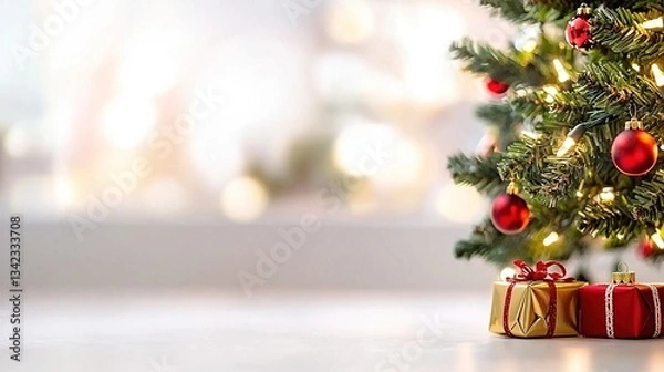 Obraz Christmas tree gifts