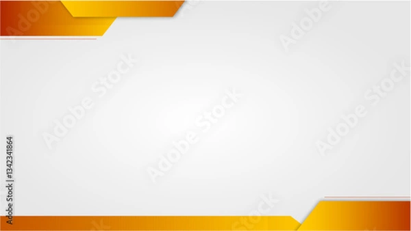 Obraz Orange Gradation Geometric Background