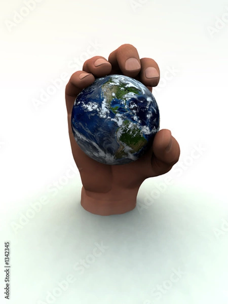 Obraz earth in hand 15