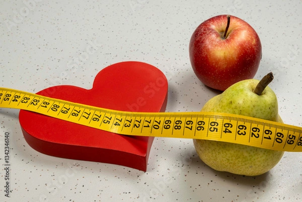 Obraz weight loss and heart and improvement in the patient's cardiovascular quality