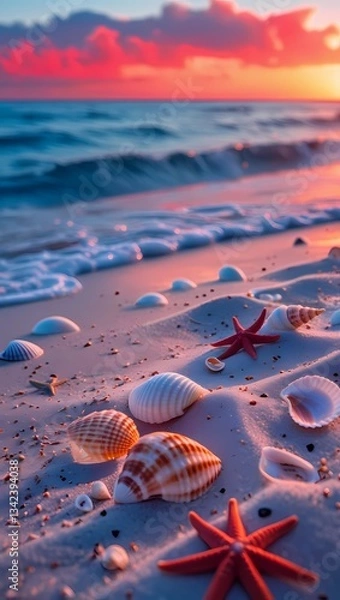 Obraz sunset over the sea