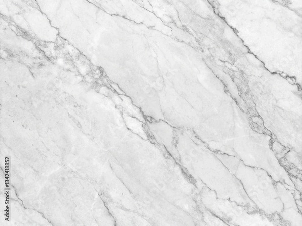 Obraz White marble texture. Generative AI