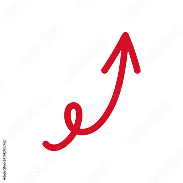 Fototapeta 矢印のイラスト