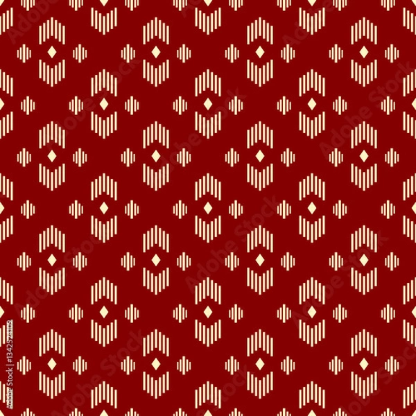 Obraz 
Indigenous Art , American Motif,Tribal Pattern,Southwestern Design,Geometric Textile,Ethnic Ornament, Navajo Inspired, 
Native American Art

