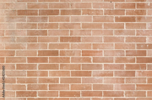 Fototapeta Pale Red Brick Wall