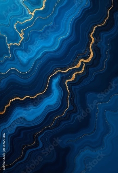 Obraz Abstract Waves of Elegance