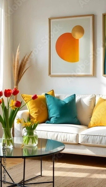 Obraz modern living room