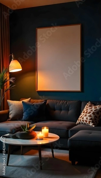 Obraz living room interior