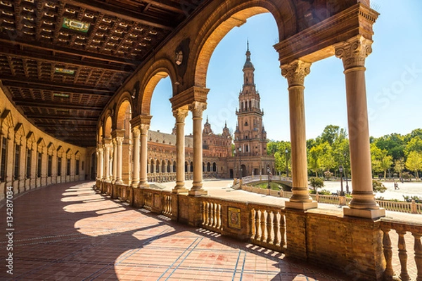 Obraz Plac Hiszpański w Sewilli