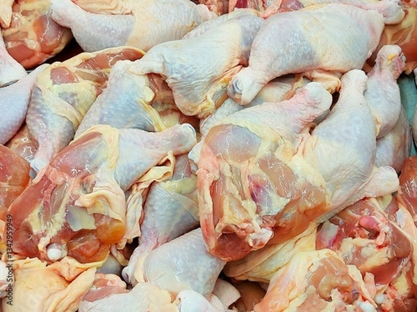 Obraz fish in the market