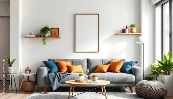 Fototapeta modern living room