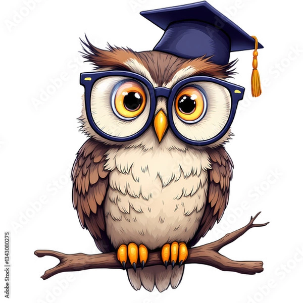 Obraz professor owl clipart