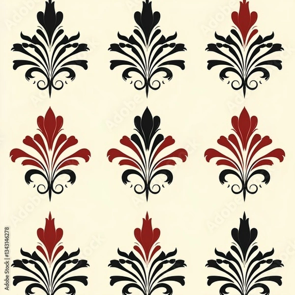 Fototapeta Seamless arryle pattern