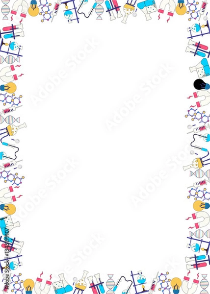 Obraz Stem Frame Illustration