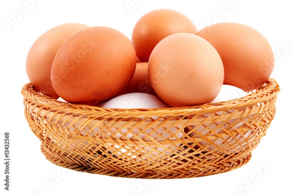 Obraz Fresh chicken eggs
