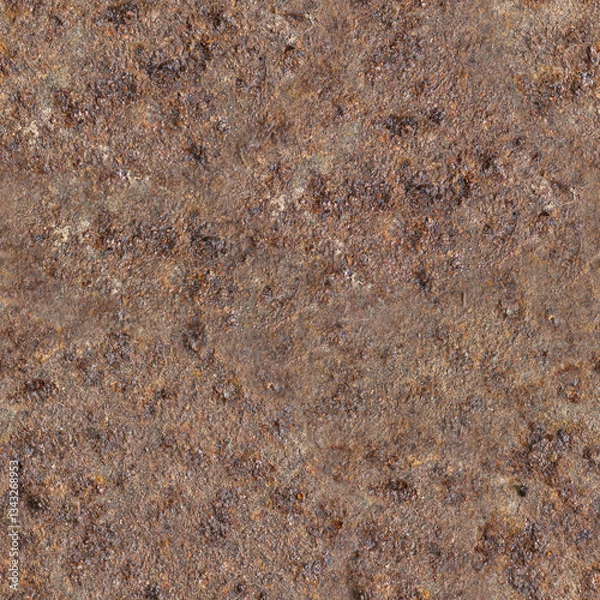 Obraz seamless rusty metal background