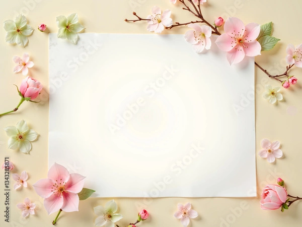 Obraz cherry blossom frame