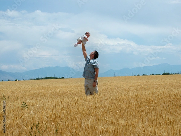 Obraz daddy and daughter