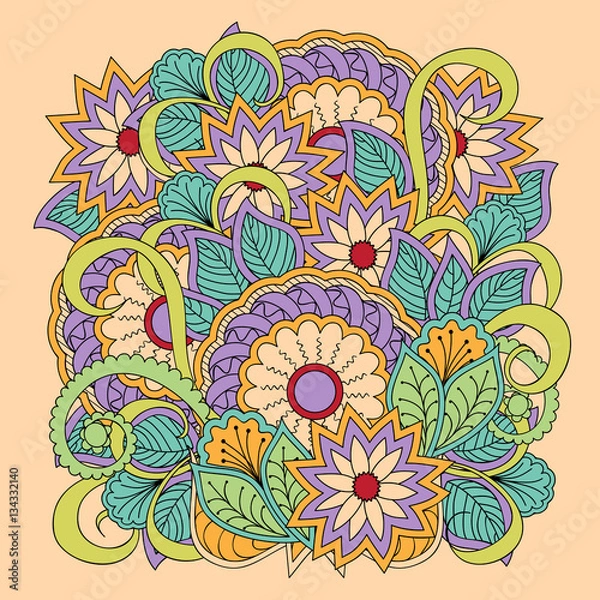 Obraz zen-like composition on beige background