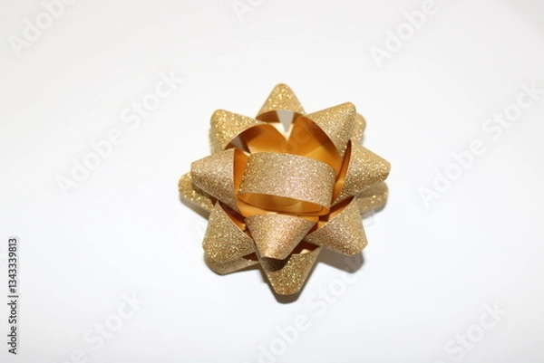 Fototapeta 황금 리본 