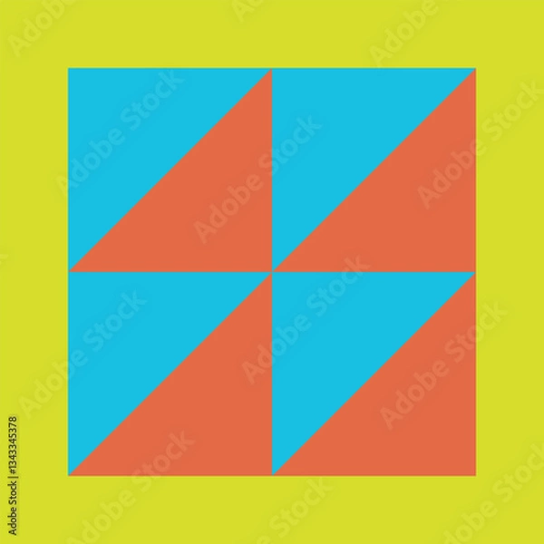 Obraz Neo geometric Shape. Neo Shape.